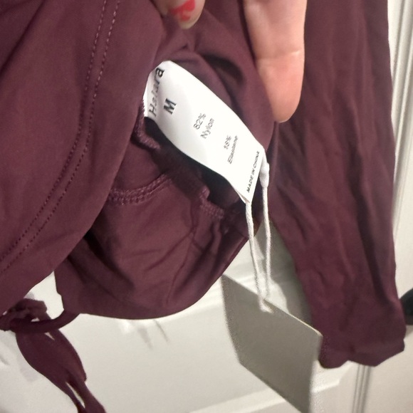 HALARA Long Sleeve Top in Rich Plum - Picture 3 of 3